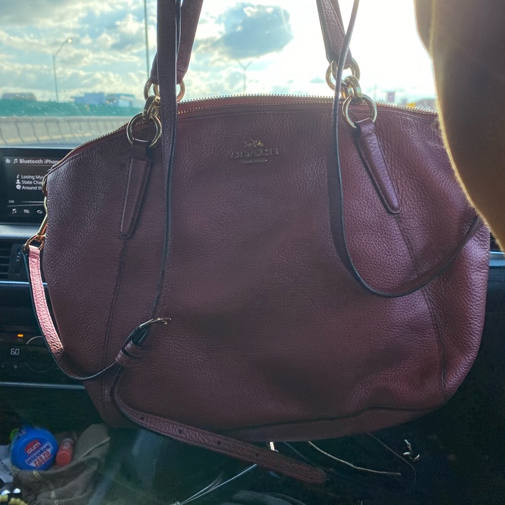 Authentic Pink Coach Handbag